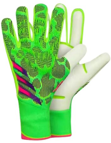 Guantes De Portero De Fútbol, guantes De Portero De Fútbol Con Agarre Definitivo Con Tamaño 6/7/8/9/10, Receptor Fuerte, Fútbol Americano Para Hombres, Niños, Jóvenes, Adultos, Niño(Size:7,Color:F)