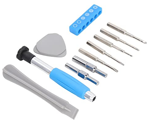 Watris Veiyi skruvmejselset, elektronisk reparationsbrytare skruvmejsel, skruvmejsel reparationssats kompatibel med Switch SNES N64 NES Wii Triwing