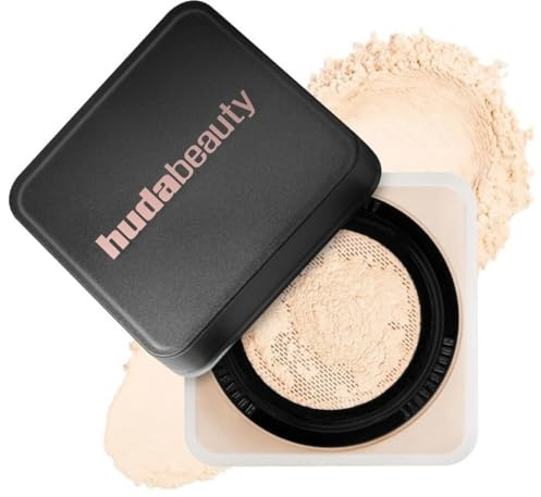 HudaBeauty Easy Bake Loose Baking & Setting Powder-Oil-control and long-lasting makeup setting-Translucent For Natural Look And Everyday Use (Pound Cake)