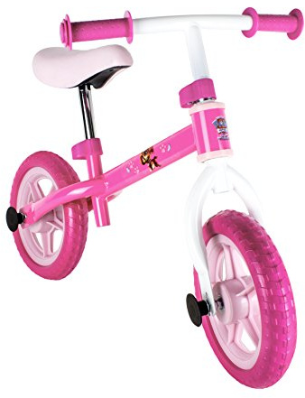 Draisienne Enfant Métal Pat Patrouille - Rose/Blanc - Selle et guidon ajustable - Pneus increvables - Dès 3 ans - D'arpèje - OPAW043-F