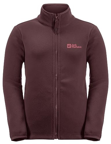 Jack Wolfskin Mädchen Taunus Jacket Fleece Jacke, Boysenberry, 176 EU