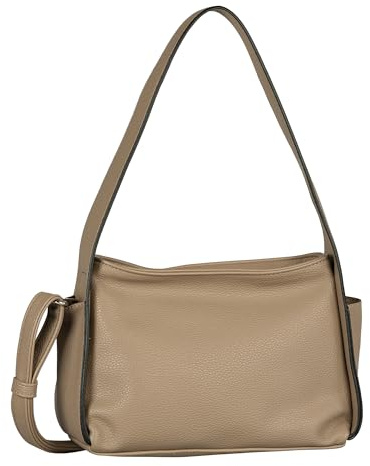 TOM TAILOR Rowan Damen Umhängetasche Schultertasche Mittelgroß Beige