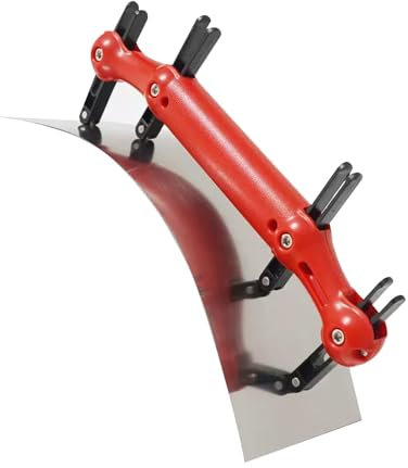 Llana De Pintura De Arco Ajustable Espátula para Masilla De Raspado Suave Espátula para Masilla con Mango Antideslizante De Acero Al Carbono