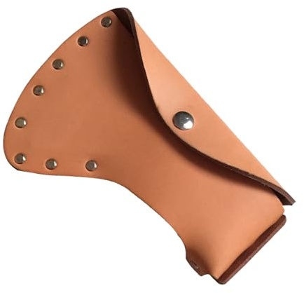 Piccola Per Cintura D'ascia In Pelle - Fondina Degli Strumenti, Cinghia Del Vettore Di Ascia | Porta Del Martello Da Esterno Con Scatto Sicuro Per Escursionisti, Busta Di Servizio Per Silvicoltura, At