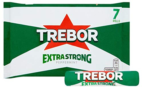Trebor Extra Strong Roll (Pack of 4, Total 28 Rolls)