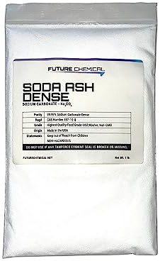Sodium Carbonate 1 lb. (SODA ASH, ph Increase) 99.95% Purity