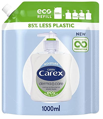 Antibacterial Hand Wash soap with Moisturiser Eco Refill Gel, 1 l (Pack of 1)