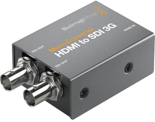 Blackmagic Design Micro Converter HDMI auf SDI 3G PSU CONVCMIC/HS03G/WPSU SML
