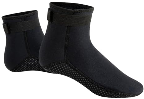 2 paia di calze da donna e da uomo, in neoprene antiscivolo, 3 mm, per nuoto