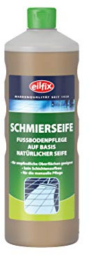 eilfix Schmierseife Flüssig, 1.000 ml - Fußbodenpflege auf Basis natürlicher Seife - 1 Flasche