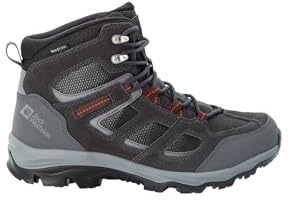 Jack Wolfskin Herren Vojo 3 Texapore Mid M Outdoorschuhe, Grey Orange, 45 EU