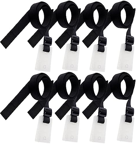 Junhui Kit di Fissaggio per Bobina di Copertura Solare, Cinghie di Fissaggio a Rullo per Piscina, Pool Solar Copertura Bobina Allegato Kit con 8 Cinghie di Fissaggio e Clip