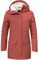 Schöffel Damen Ins. Parka Rotterdam L Wind- und wasserdichter Damen Parka mit Verstellbarer Taille, Wintermantel mit 4-Wege-Stretch und Teddyfutter