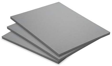 Feuerfest 123 - Kalziumsilikatplatte [500x610x20 mm | 3 Stück] - Dämmung Verkleidung Öfen & Kamine - Dämmplatte Klimaplatte niedrige Wärmeleitfähigkeit - 1.000 °C hitzebeständig - Wärmedämmplatte