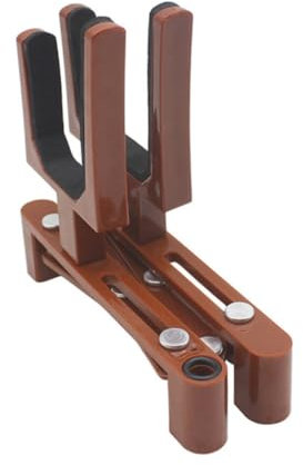 Toyvian Klappbarer Geigenständer Aus Robustem Material Faltbarer Violinenbodenhalter in Kaffee Praktischer Geigenhalter Für Violinspieler