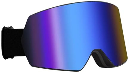 Générique Skidglasögon, snowboardglasögon, snowboardglasögon, dubbla lager anti-dimma, vindtäta skidglasögon för ungdomar, pojkar och flickor, för unga vuxna