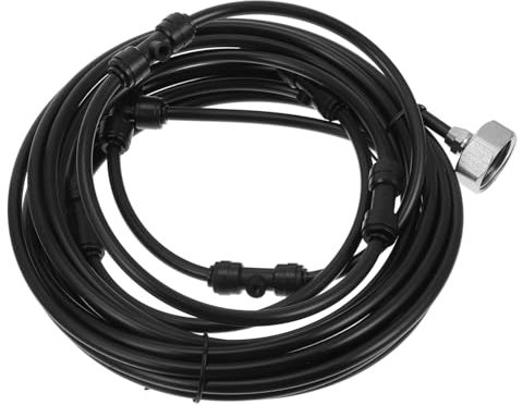PHENOFICE Misting Fan Kit for Outdoor 6M Mist Nozzle Fan Misting System for Pool Garden