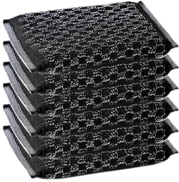 Wlikmjg Spugna per piatti in acciaio – Spugna a doppia faccia per uso domestico | Spugna abrasiva in acciaio per piatti, padelle, pentole, cucchiai, macchie dure