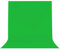 JEBUTU Greenscreen, 2x3M (6,5x9,8FT) Foto Hintergrund, Großer Faltbare Fotografie Hintergrund Grün Chromakey Waschbares Polyester für Fotografie, Video, Fernsehen Aufnehmen, Zoom