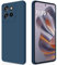 GiiYoon Coque pour Motorola Edge 50 Neo Case en Silicone, Etui de Protection Antichoc Etui Housse Silicone Ultra-Mince avec Couche Intérieure en Fibre et Protection pour Caméra, Bleu