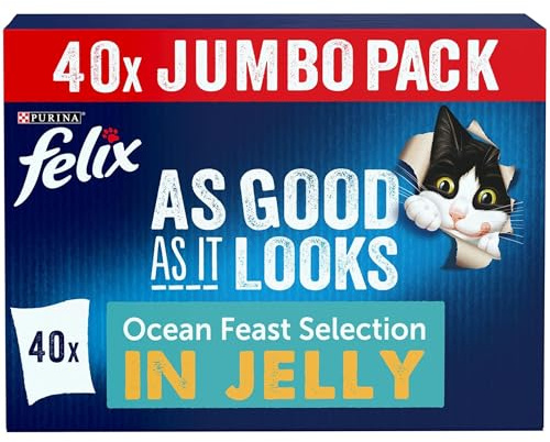 FELIX As Good As It Looks - Ocean Feasts - Jelly Selection 40x85g