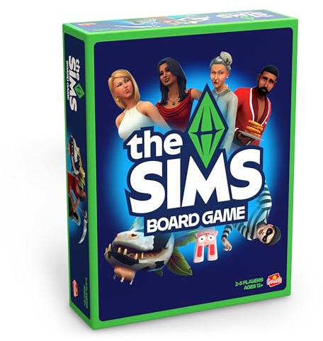 Goliath Games Presents: The Sims - Board Game | Manage Your Needs & Fulfill Your Aspirations! | Based on the Hit Game Series | Adult Board Games | For 2-5 Players Ages 12+