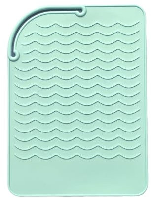 PAD PER CORRIERE FERRO | Copertura In Ferro A Foglie Piatte In Silicone - Capelli Resistente Al Calore Per Ferri Piatti, Raddrizzatori