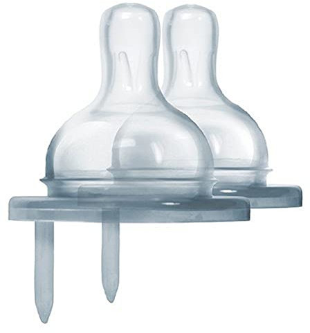 Pura Kiki 897261002825 Silikonsauger, mittlerer Durchfluss, 2 stück je box