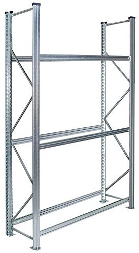 BRB Reifenregal, verzinkt, Stecksystem, BxTxH 1580 x 425 x 2000 mm