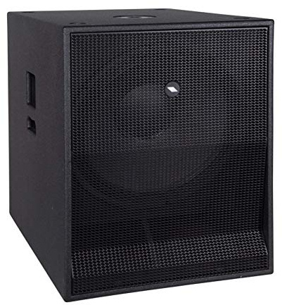 Proel S18A - Subwoofer professionale amplificato da 18 pollici e da 1200W di picco, Nero (S18A)