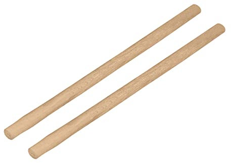 sourcing map 2-pack 80 cm hammare trä handtag lång trä ersättning för släggare oval hål