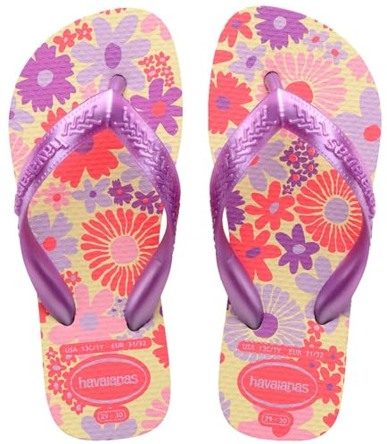 Havaianas Kids Flores Bambine e ragazze FlipFlop Buttercream 29 EU