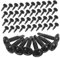 GETAJGHSD 460 Piezas Tornillos Autorroscantes Plana Tornillos de Montaje Temple Instalación Rápida para Muebles y Gabinetes Resistencia las Inclemencias