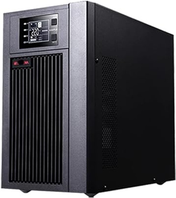 AMEHRU Alimentation sans Interruption UPS C2KS Online 2 kVA/1600 W, stabilisateur de Tension, Pack de temporisation(C2KS Delayed by 1 Hour)