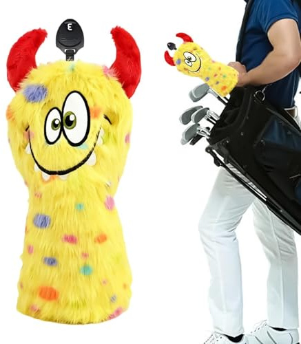 Golfklubbshuvudskydd Skyddande mjukt plyschigt klubbskydd | Fairway Trä Skydd För damer bana träning utomhus hemmabruk bakgård sport fritid