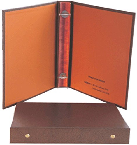 Dansco Coin Album Blank Binder 1 1/4: Holds 7-8 pages