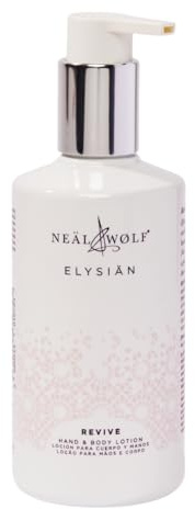 Neal & Wolf ELYSIAN Revive Hand & Body Lotion, 250ml – Professional Hydrating Moisturiser for Soft & Smooth Skin – Signature Luxury Scent & Fast-Absorbing Formula