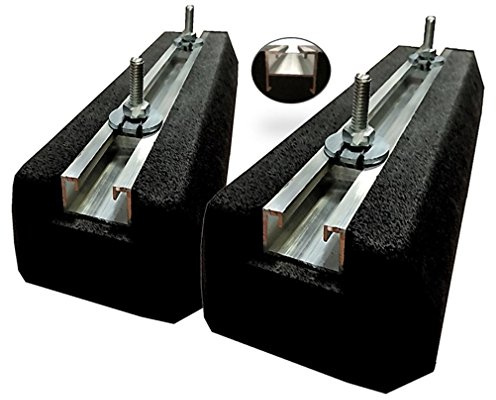 Paire de supports de sol EID mini rubber 400MM 300KG - AS400PMBFP