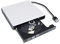 Lecteur optique DVD externe portable USB 3.0 double couche 8X DVD RW DL Graveur CD-ROM pour ordinateurs portables Sony, Samsung, Toshiba, HP, Dell, Asus, Acer, Lenovo, Windows 10, motif écossais blanc