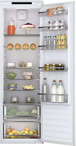 Haier HLE172UK Integrated Upright Fridge - Sliding Door Fixing Kit - White - F Rated