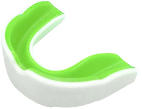 Fiorky Protector bucal para boxeo, artes marciales, artes marciales, deportes de combate, protector bucal para fútbol, lucha, hockey, lacrosse, boxeo, para deportes de combate de contacto (blanco