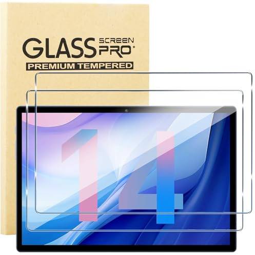 KUSINHOKA Vetro Temperato per ZIOVO Z168 Tablet (10 Pollici), [2 Pezzi] Durezza 9H Pellicola Protettiva, [Anti-Graffio], [Senza Bolle], HD Trasparente Protezione Schermo Protector Film