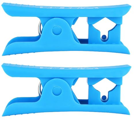 GNAUMORE Herramienta de Corte de Nylon PU,Cortador de Tubos Tipo Trinquete para Tubos de Plástico,Cortador de Tubos de Plástico,para Herramientas de Electricista y Carpintería,2PC