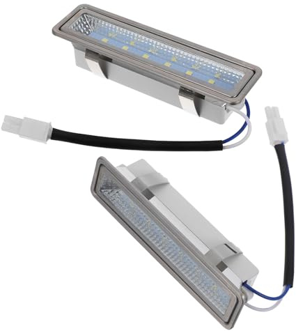 UKCOCO Lampadina LED per Cappa di Cucina 2 Pezzi Luce Rettangolare per Ventilatore da Cucina Resistente al Calore e Basso Consumo Accessori di Ricambio per Illuminazione Piano Cottura
