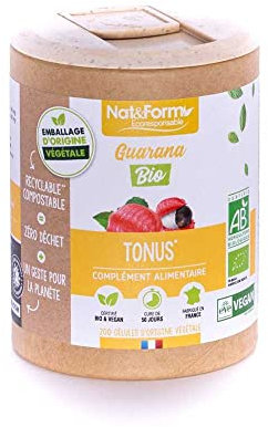 Nat&Form GUARANA BIO 200 capsules