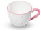 GMUNDNER KERAMIK Teetasse Maxima Füllmenge : 0.4 Liter Herzerl Rosa Geschirr, handgemacht in Österreich