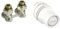 Danfoss Kombi-Set 015G5131 - Redia Heizkörperthermostat + Ventil in Eckausführung, für Heizkörper mit Bodenanschluss und M30-Ventileinsatz, Weiß