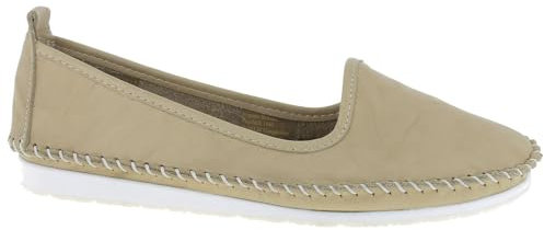Andrea Conti Damen Slipper, Taupe, 39 EU