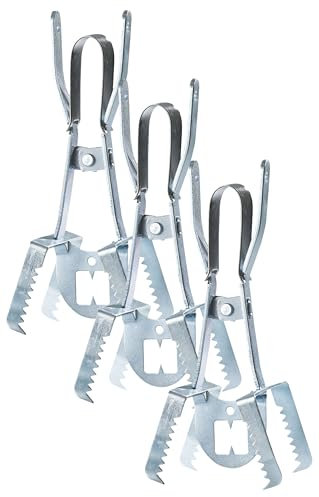 Windhager Wühlmaus-Zangenfalle, Wühlmauszange, Wühlmausbekämpfung, Schnappfalle, Wühlmäuse fangen, robust und langlebig, 05354 (Packung mit 3)