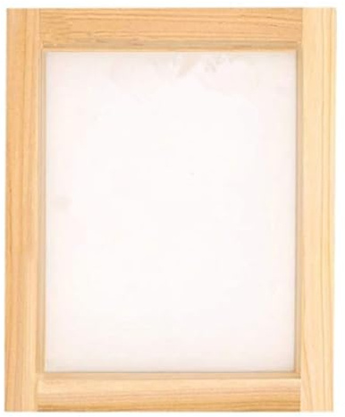Screen Printing,Silk Screen Frame,Screen Printing Frame,Silk Screen Frame with 110 White Mesh (Small)